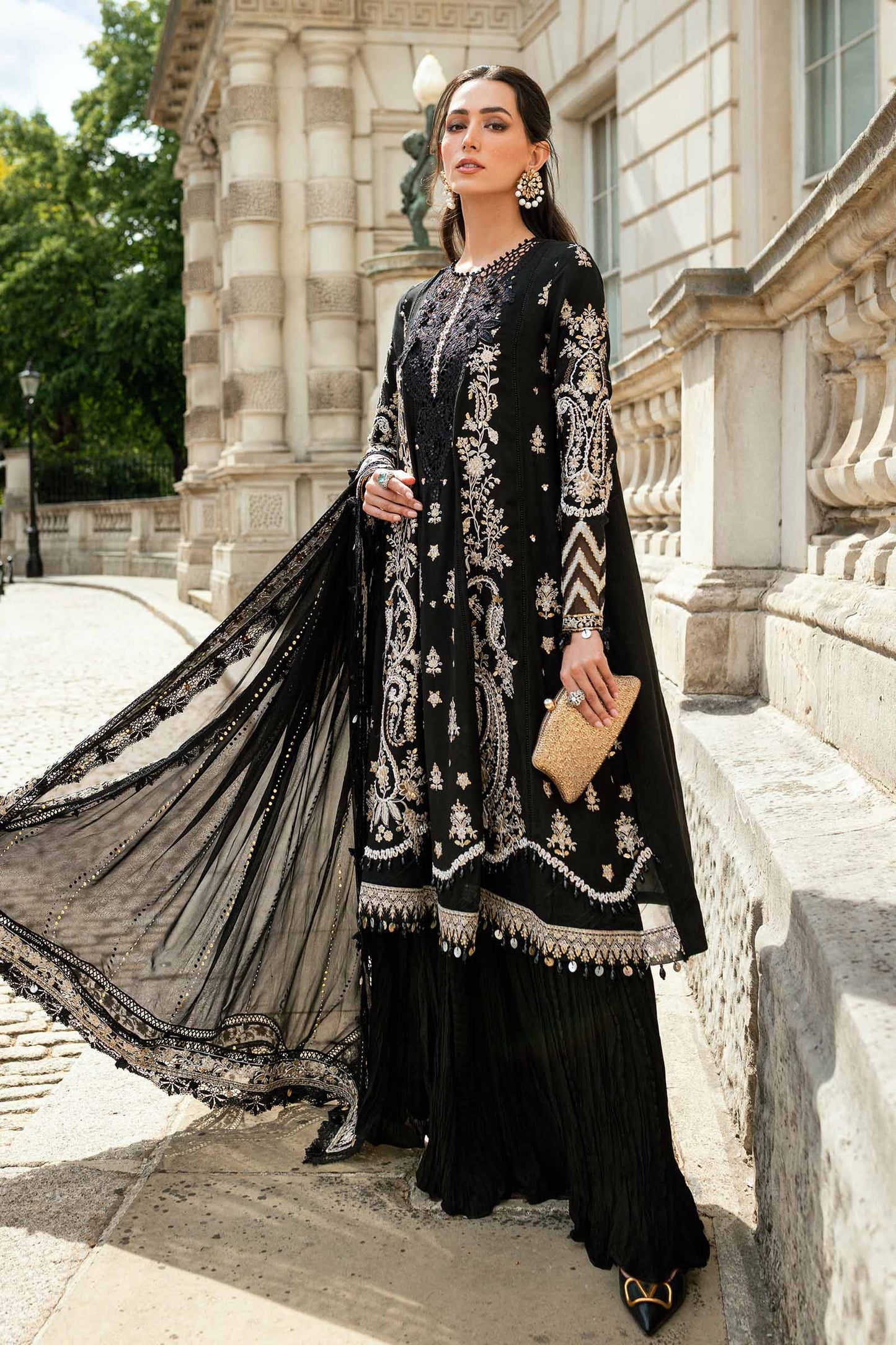 Maria B | Soiree Formals 25 | WF-09-03 by Maria B - Designer Dress - Type : Ladies Clothes - Available at Saira Sultan - 100% Original