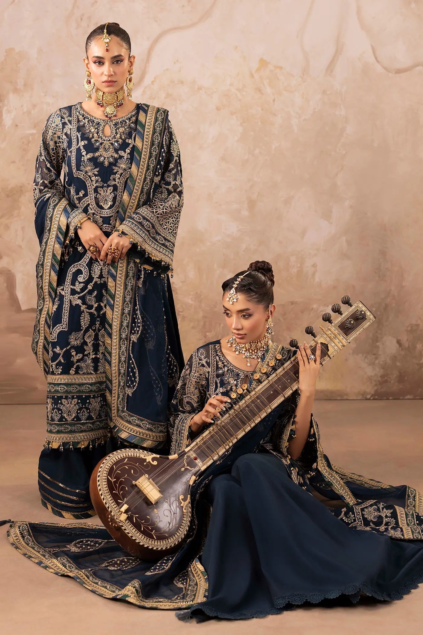 Adans Libas | Barroco Formals 25 | Barroco 1552 by Adans Libas - Designer Dress - Type : Ladies Clothes - Available at Saira Sultan - 100% Original