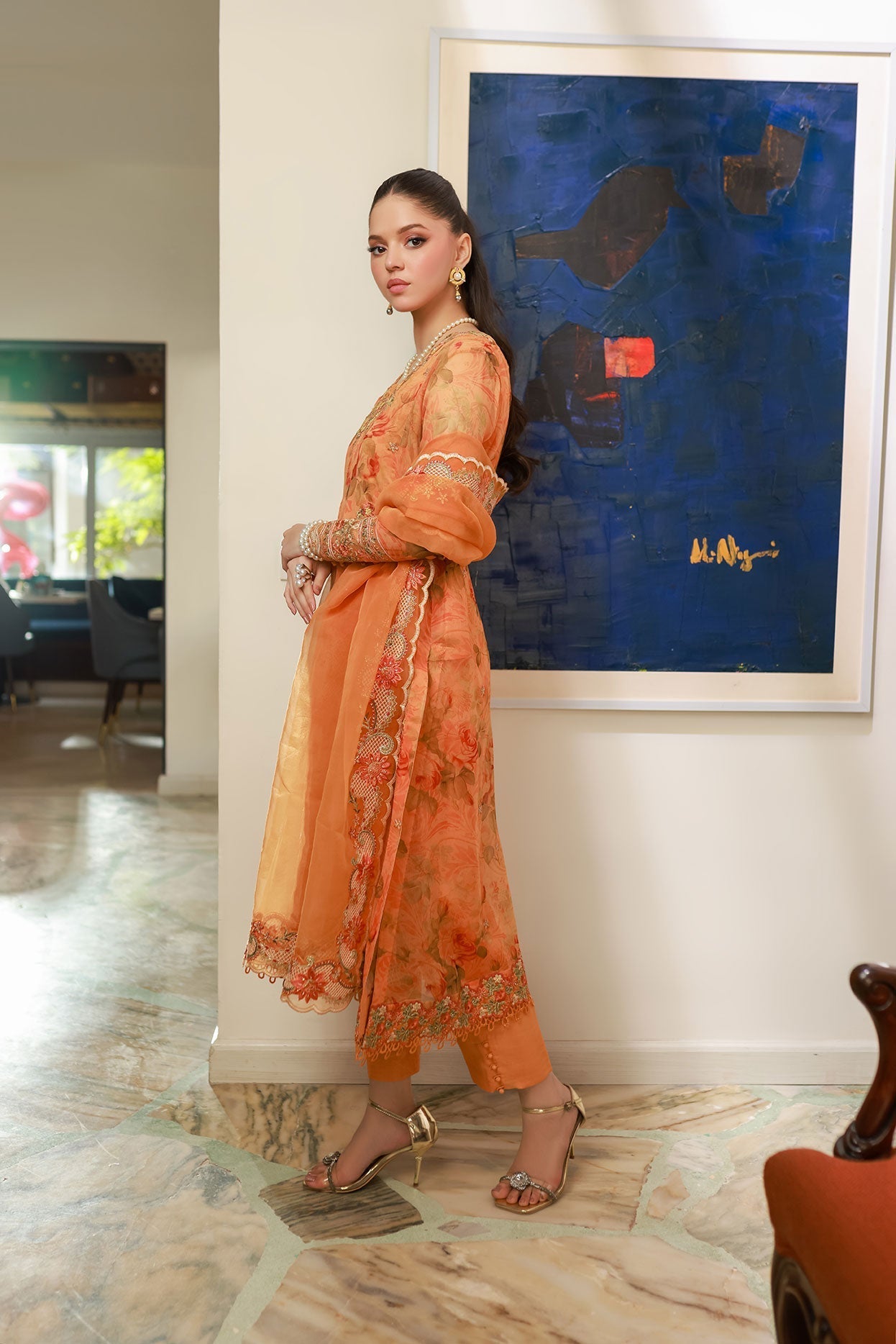 Dhanak | Chiffon Pret | SS25DA-2716