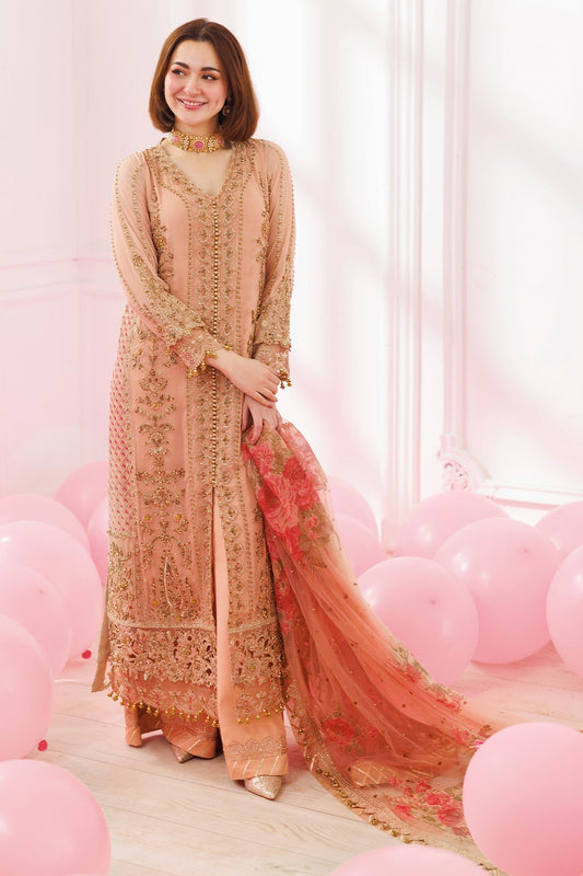 Charizma | Dastaan e Jashaan Formals 25 | DJ5-02 XS Skin Chiffon