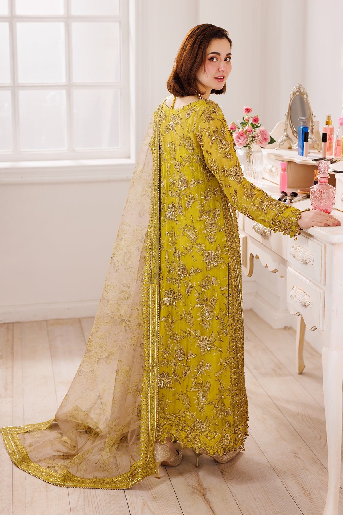 Charizma | Dastaan e Jashaan Formals 25 | DJ5-04 S Mustard Chiffon
