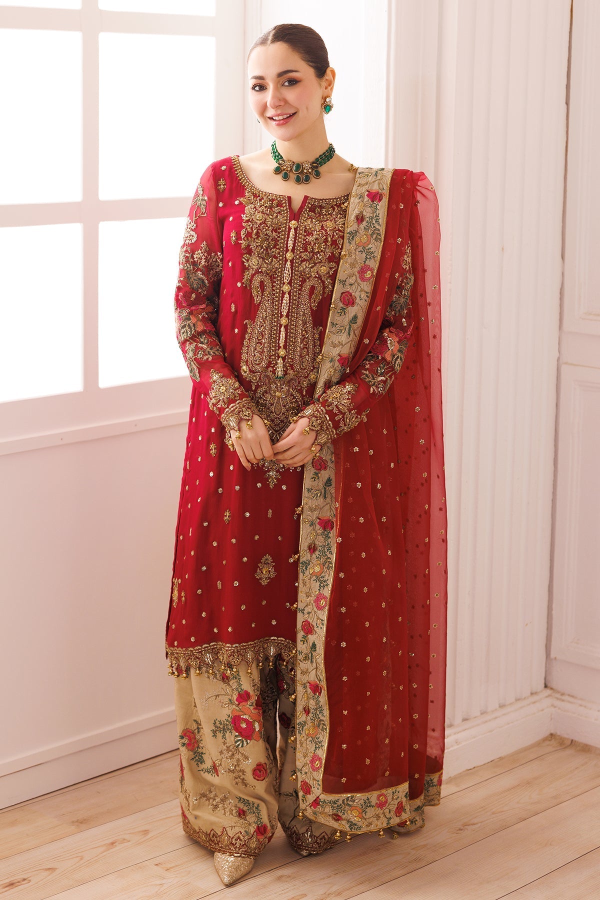 Charizma | Dastaan e Jashaan 25 | DJ5-05 XS Red Chiffon