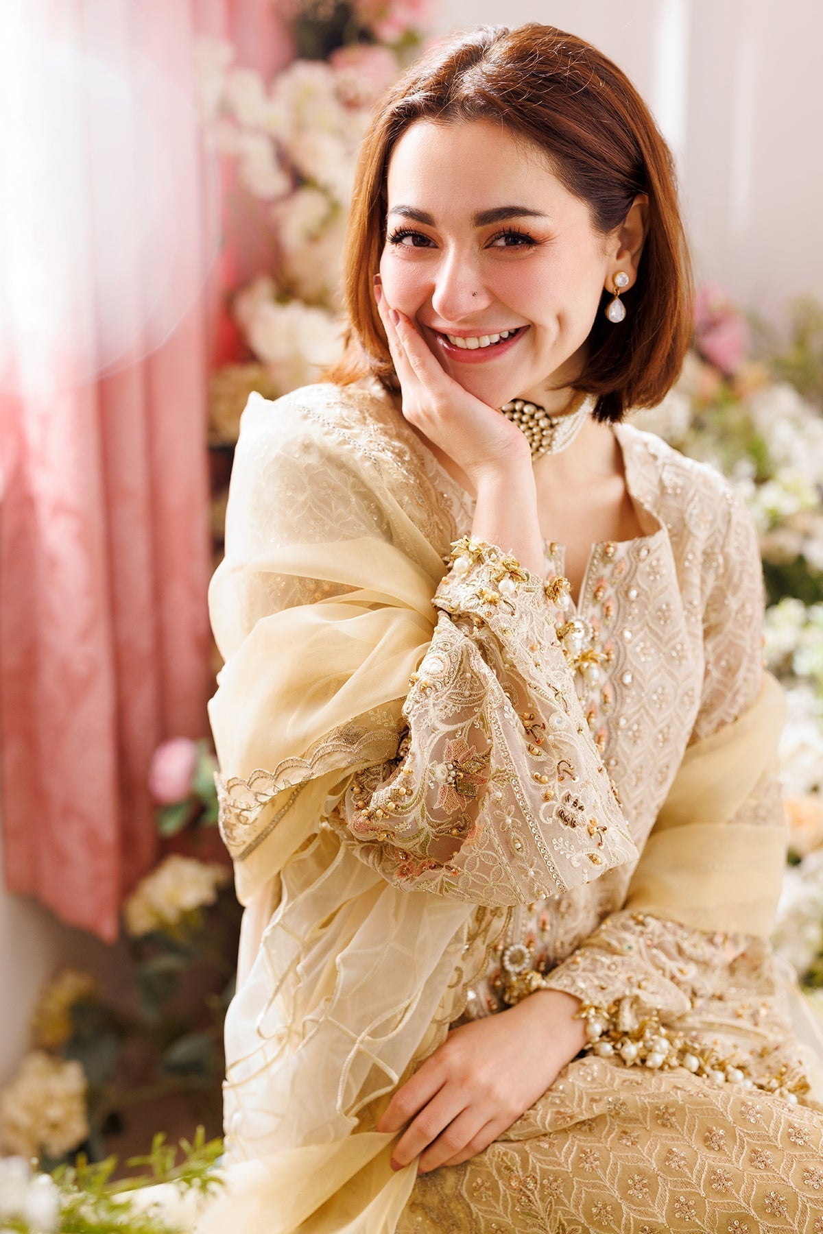 Charizma | Dastaan e Jashaan Formals 25 | DJ5-06 XL Ivory Chiffon