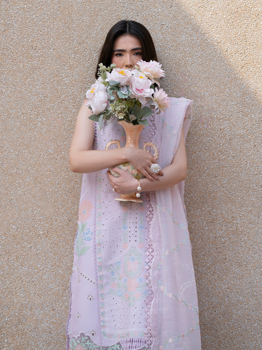 Parishay | Dil e Raqsam Festive Eid Lawn | DR-12 XL Lilac Lawn