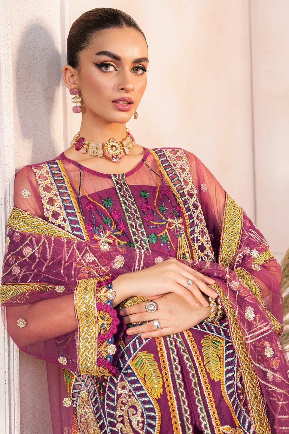Inara | Aurelia Wedding Collection | Florence - Pakistani Designer Dress - by InaraClothing | Type: Bridal - 100% Original at Saira Sultan