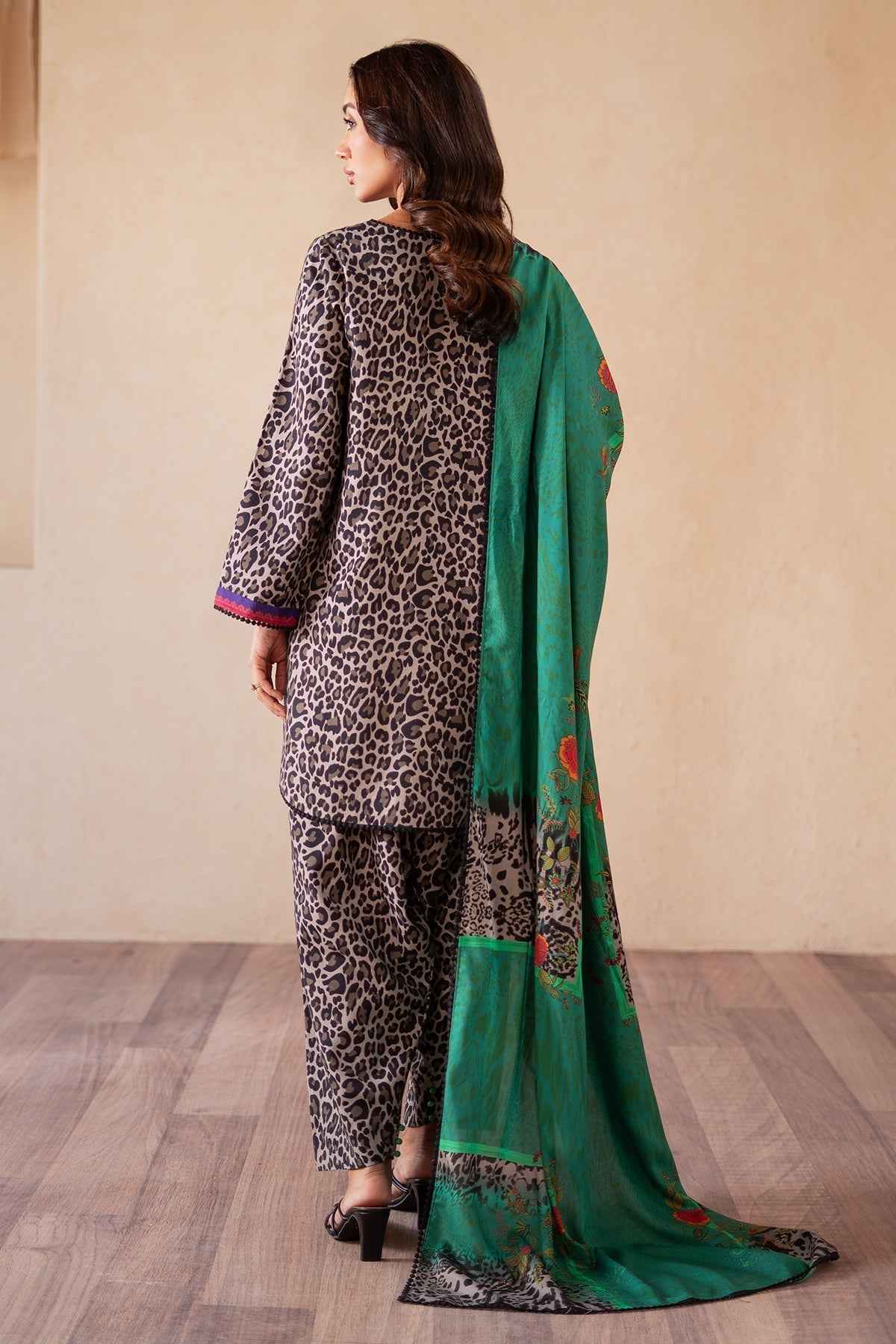 Charizma | Print Melody | CPM-4-S42A M Off White Raw Silk