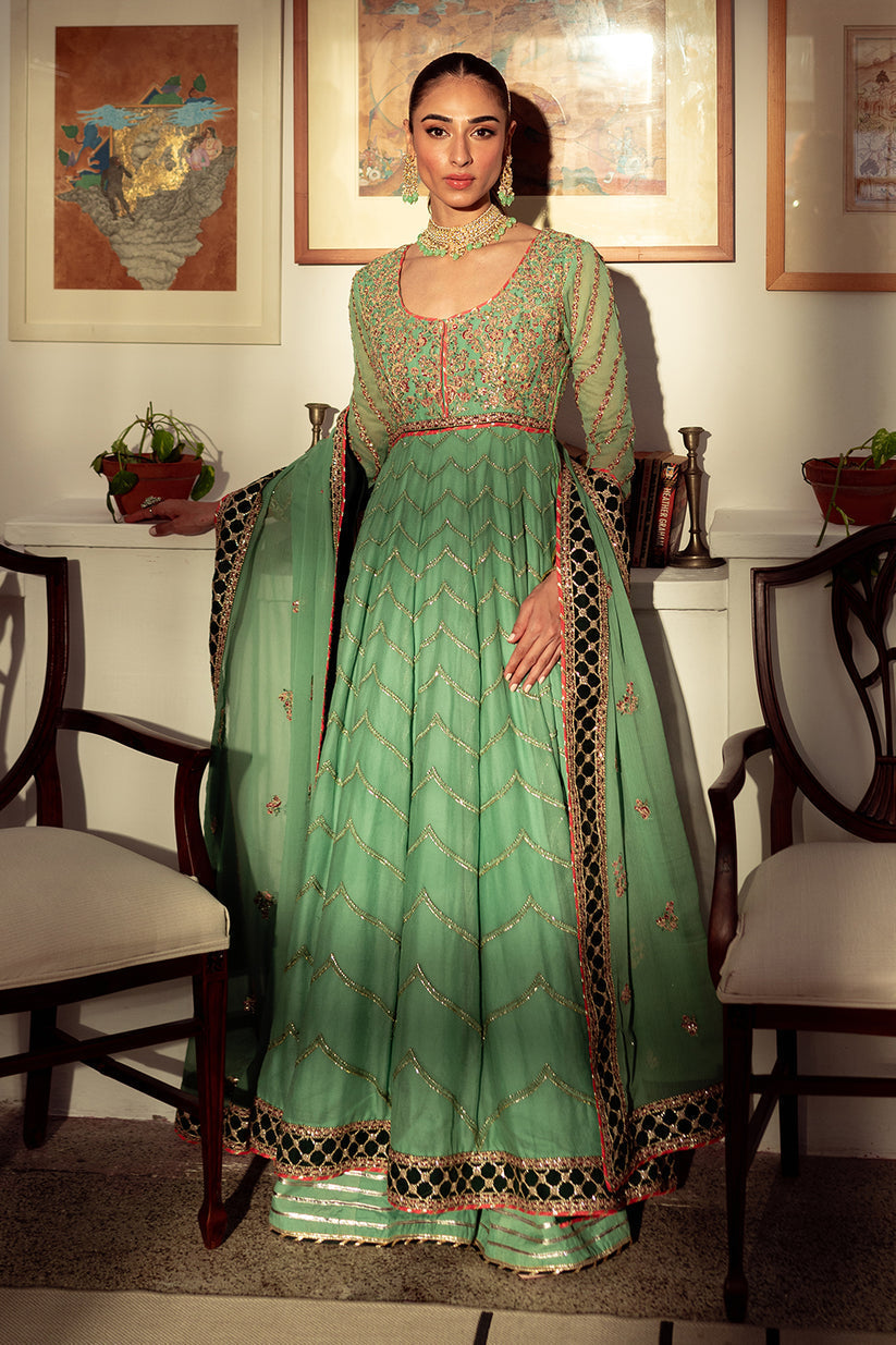 Neeshay | Dastaan Luxury Chiffon | Noreen - Pakistani Designer Dress - by Neeshay | Type: Formal - 100% Original at Saira Sultan