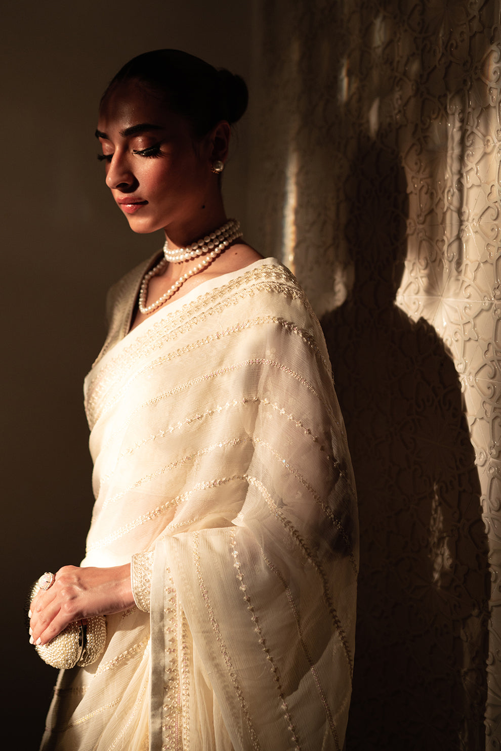 Neeshay | Dastaan Luxury Chiffon | Chandni - Pakistani Designer Dress - by Neeshay | Type: Formal - 100% Original at Saira Sultan