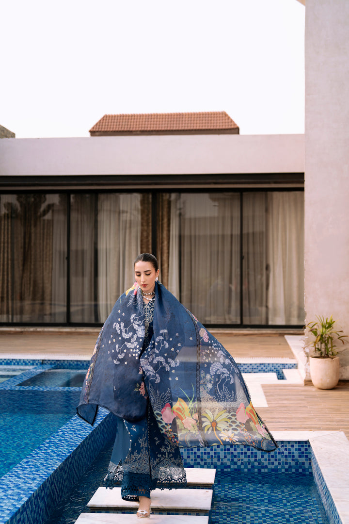 Florent | Eid Collection | FEF - 12 Custom Size Navy