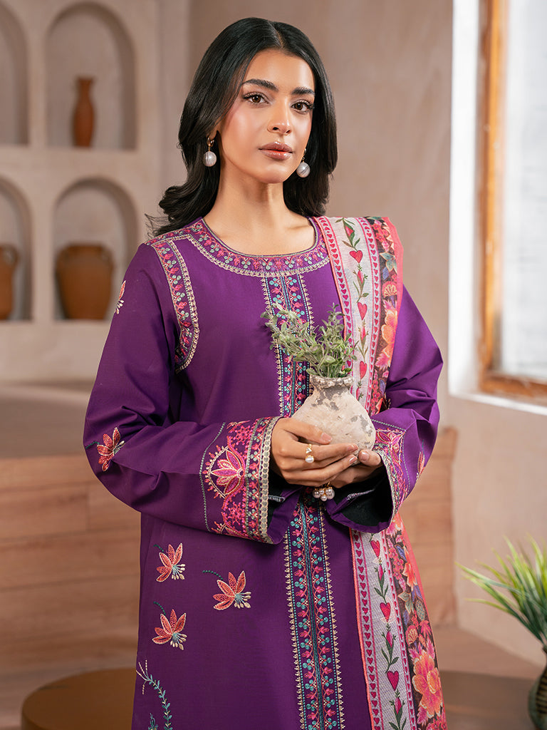 Rajbari | Parisa Premium Summer Edit | A - 13 XL Purple Lawn