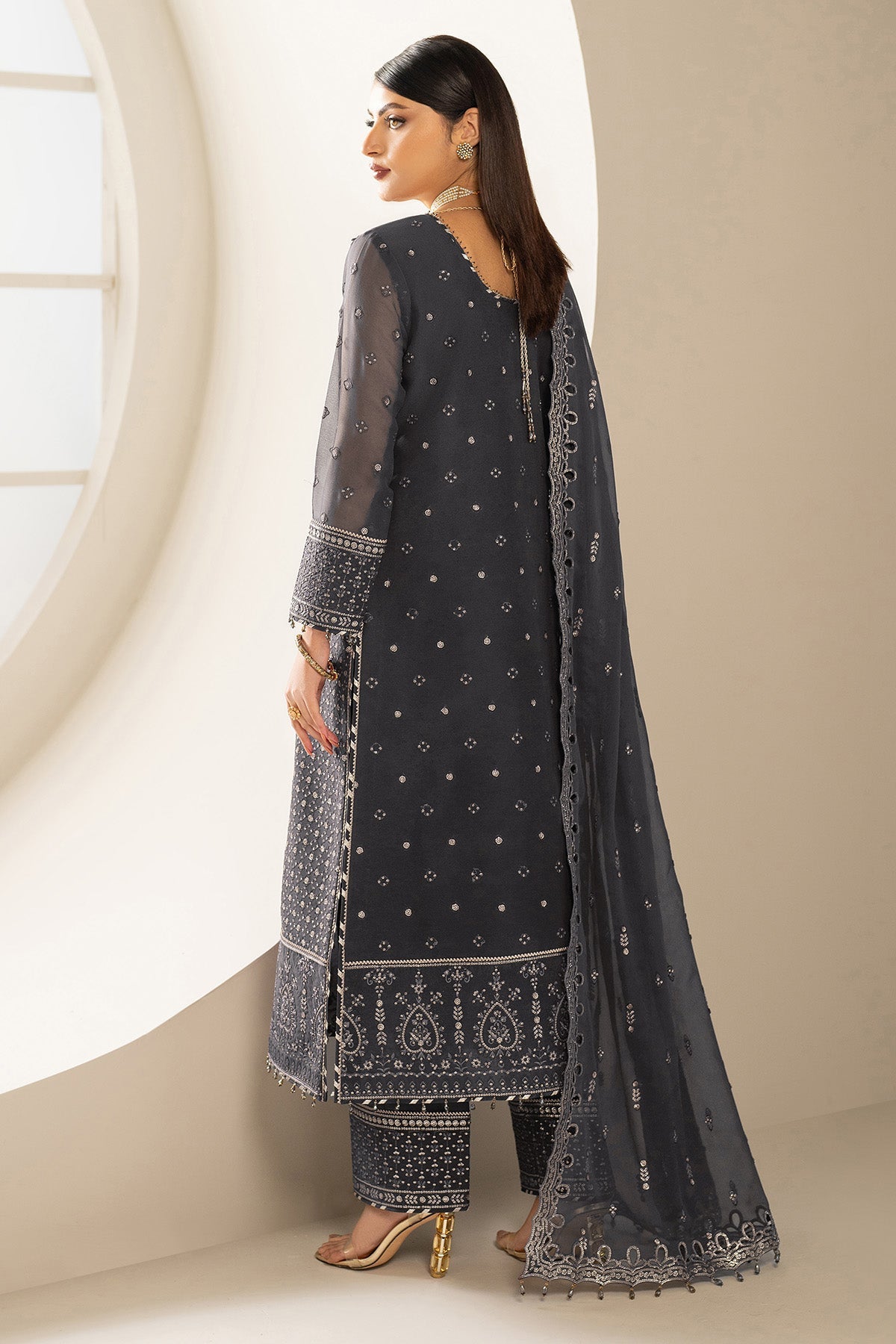 Alizeh | Formals Wear | AF-CH-2189-Akoya - Pakistani Designer Dress - by Alizeh - Type : Ladies Clothes - 100% Original at Saira Sultan