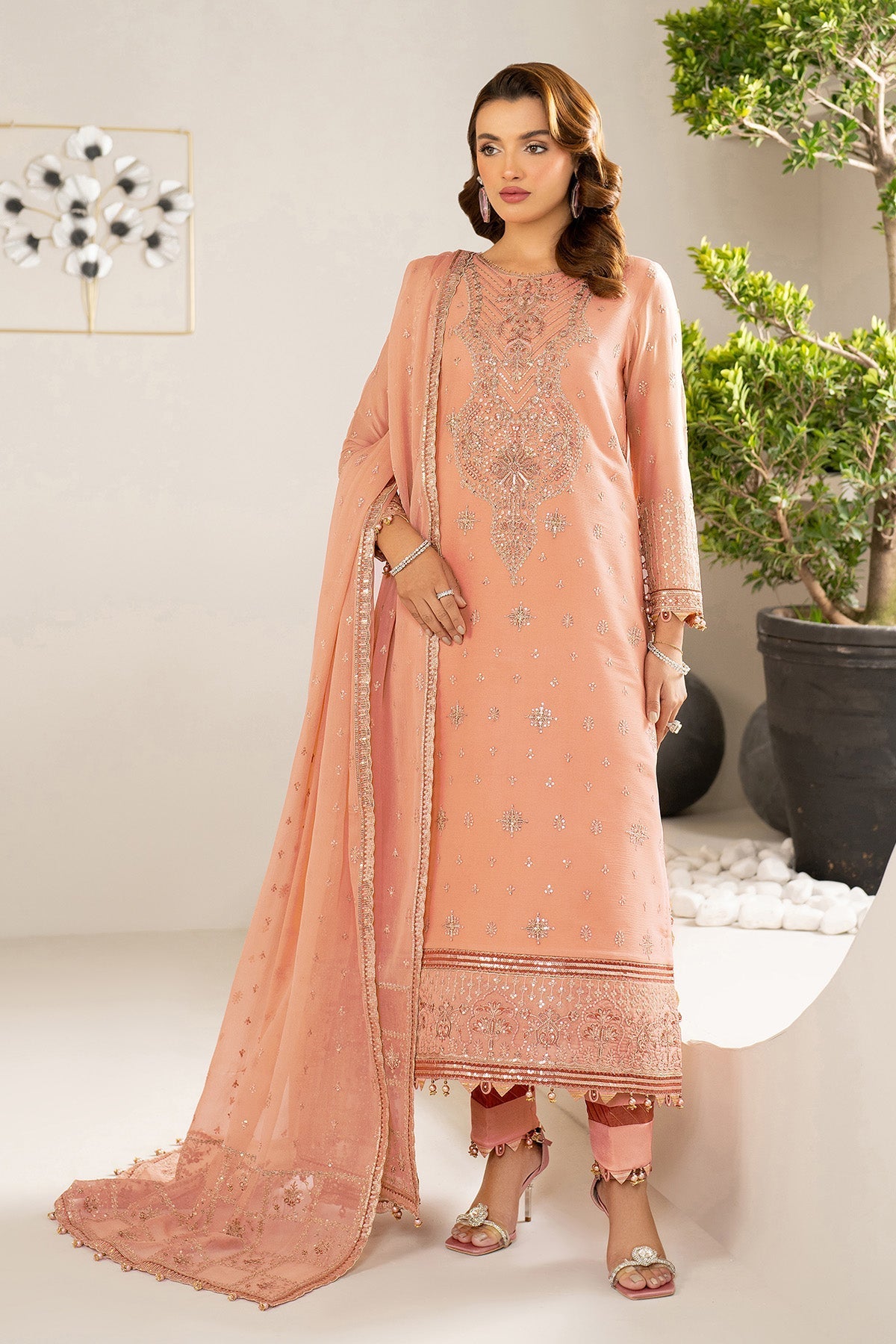 Alizeh | Formals Wear | AF-CH-2189-Ransia - Pakistani Designer Dress - by Alizeh - Type : Ladies Clothes - 100% Original at Saira Sultan