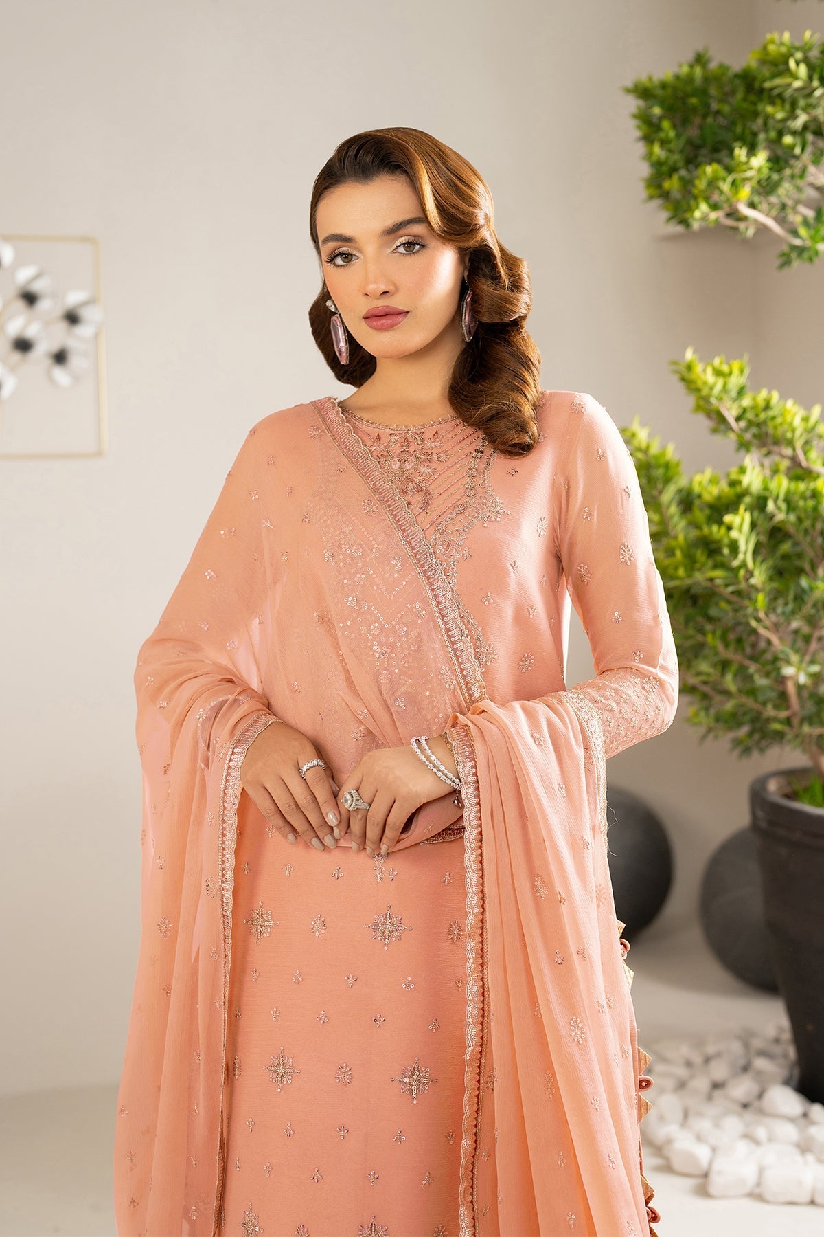 Alizeh | Formals Wear | AF-CH-2189-Ransia - Pakistani Designer Dress - by Alizeh - Type : Ladies Clothes - 100% Original at Saira Sultan