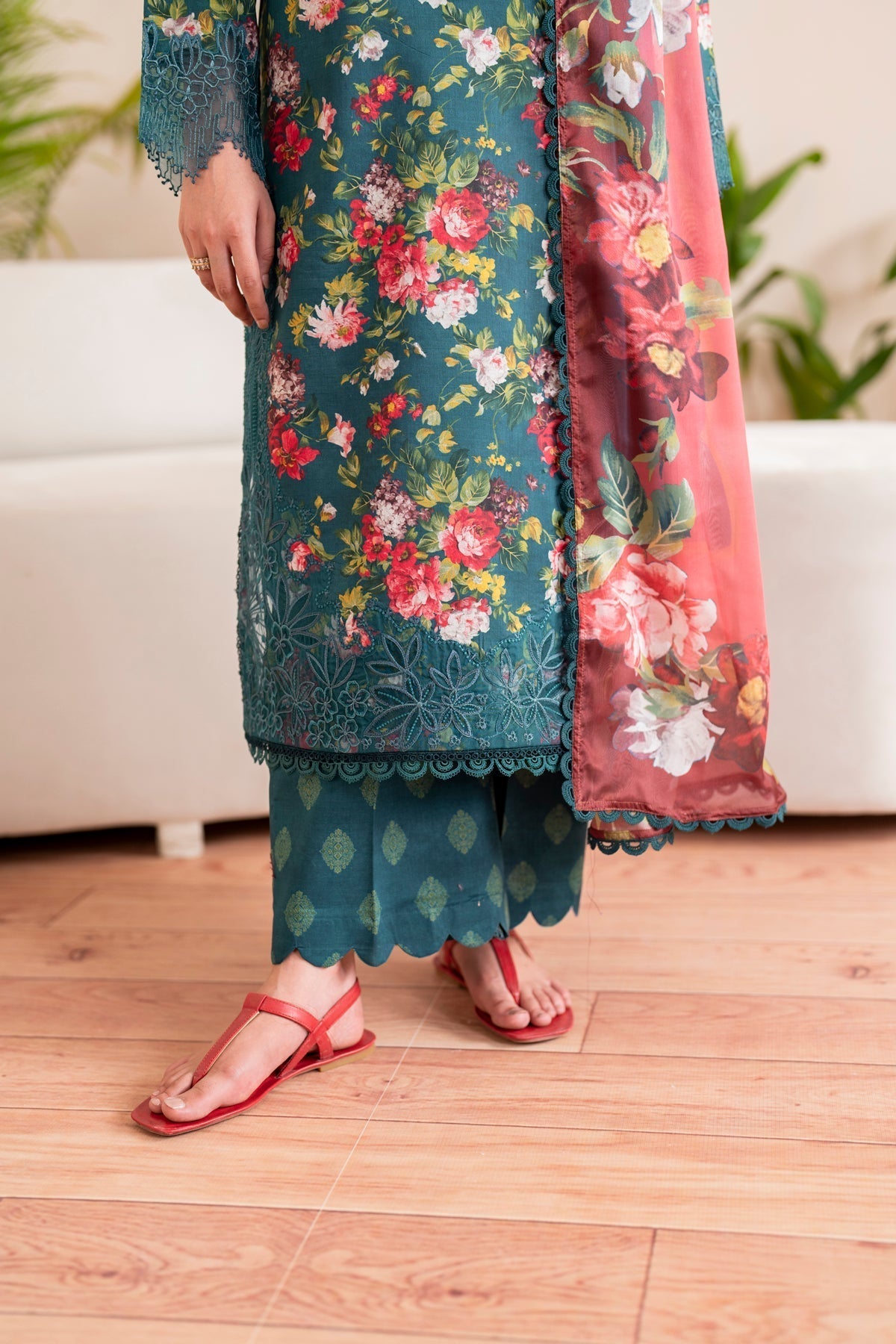 Xenia Formals | Printkari 25 | KOA M Eucalyptus Green Lawn