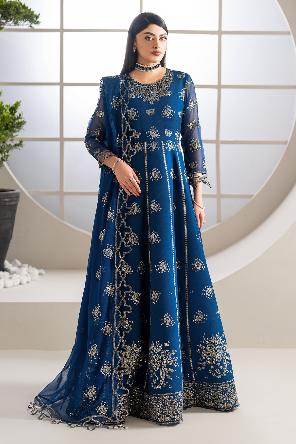 Alizeh | Formals Wear | AF-CH-2189-Pernia - Pakistani Designer Dress - by Alizeh - Type : Ladies Clothes - 100% Original at Saira Sultan