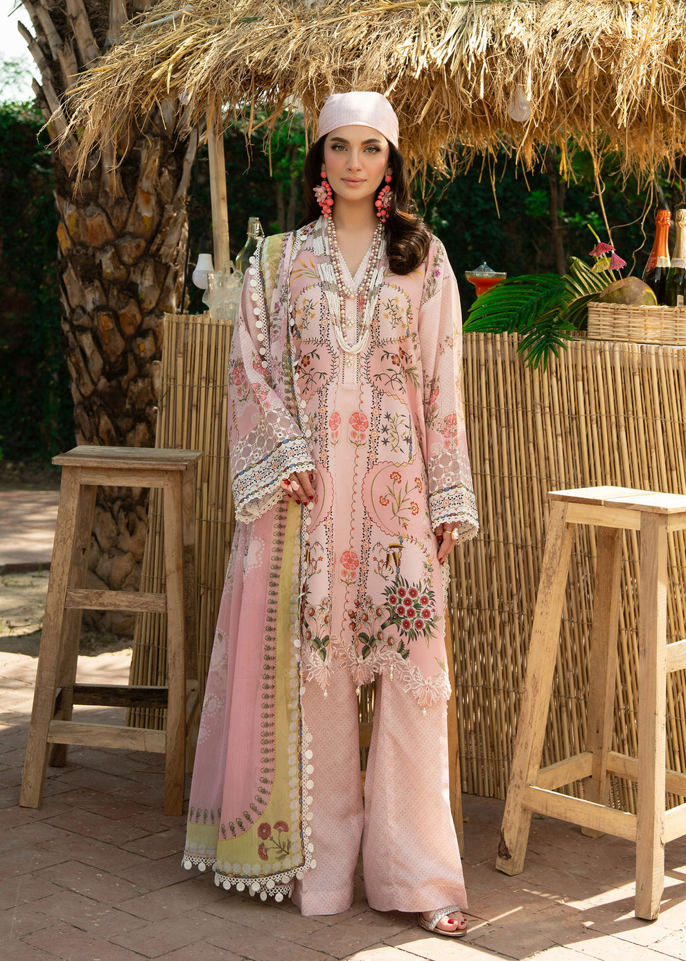 Sardinia | Coctail 25 | PINK PUNCH L Pale Pink Lawn