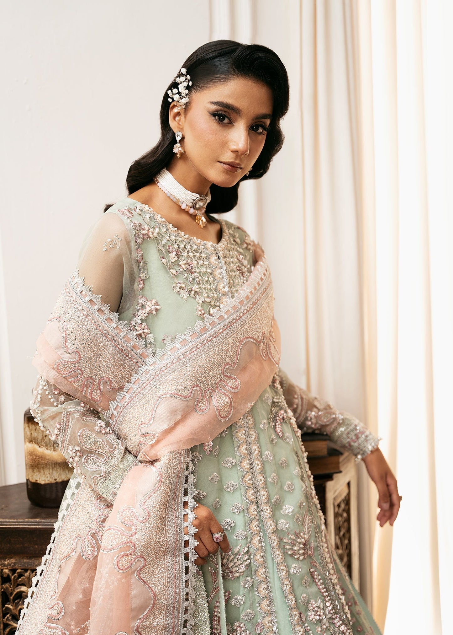 Inayat | Festive Formals | TEEL-TALE - Pakistani Designer Dress - by Inayat - Type : Ladies Clothes - 100% Original at Saira Sultan