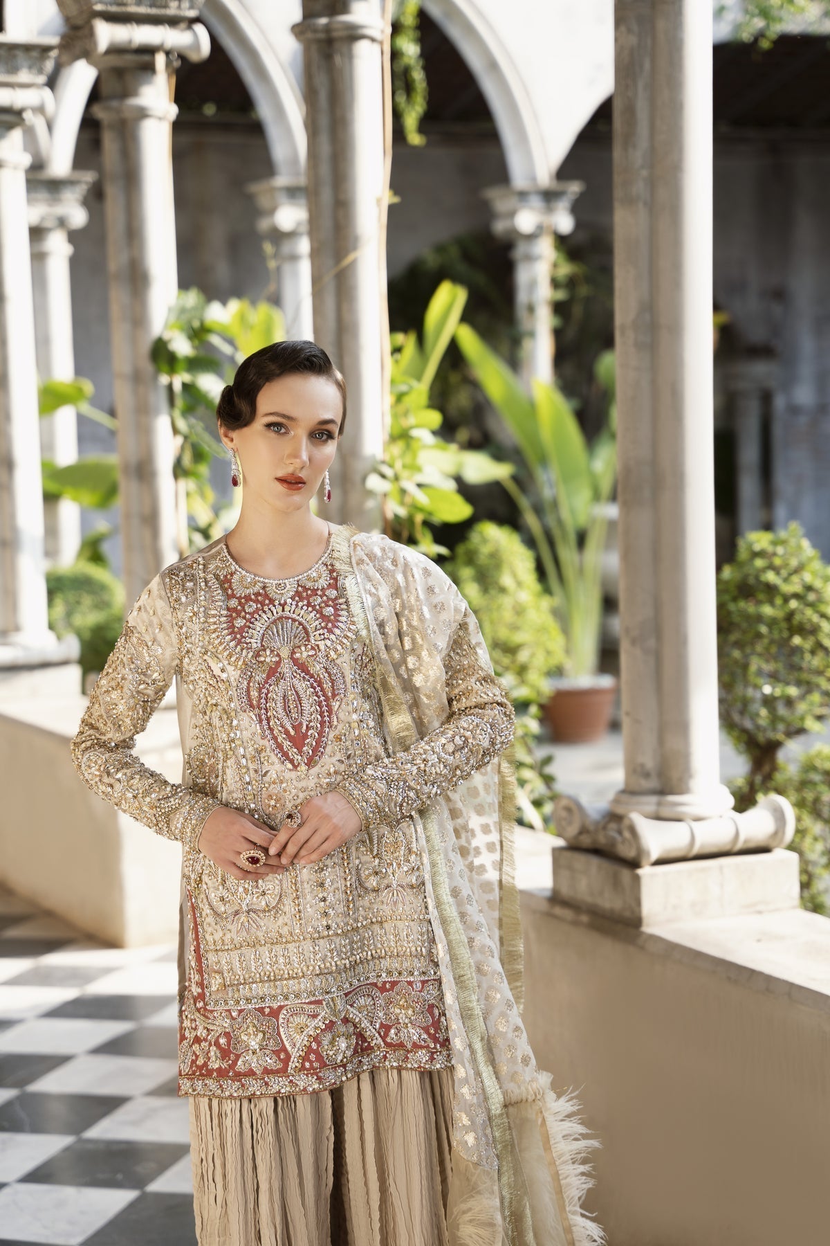 Mysie | Alara formals 24 | GLEAM - Pakistani Designer Dress - by Mysie | Type: Formal - 100% Original at Saira Sultan