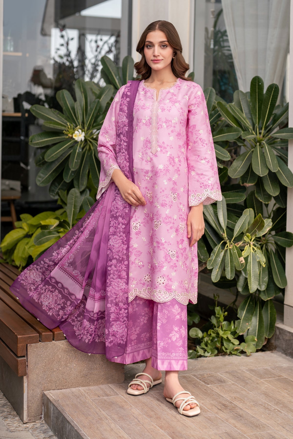 Xenia Formals | Summer Away 25 | SERAFENA XS Rose Pink Lawn