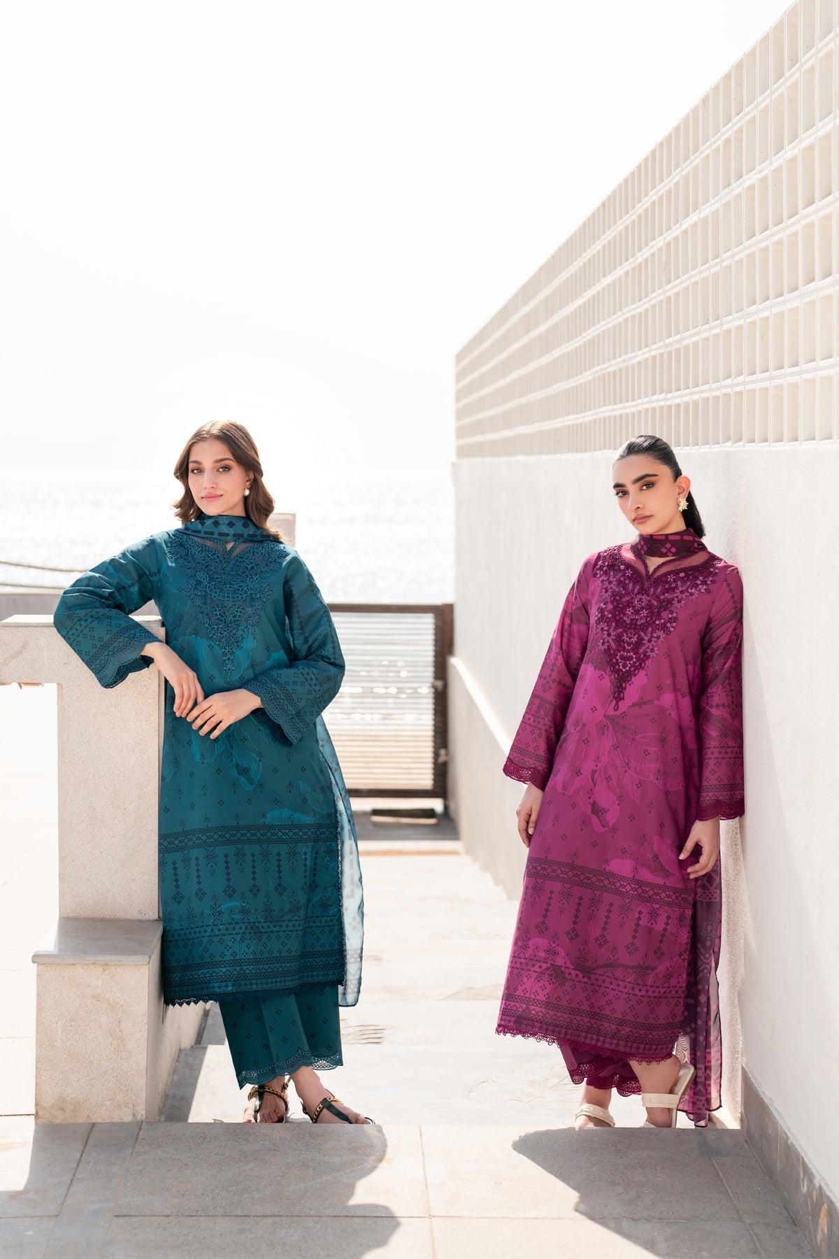 Xenia Formals | Summer Away 25 | BRICK-A XL Sea Green Lawn