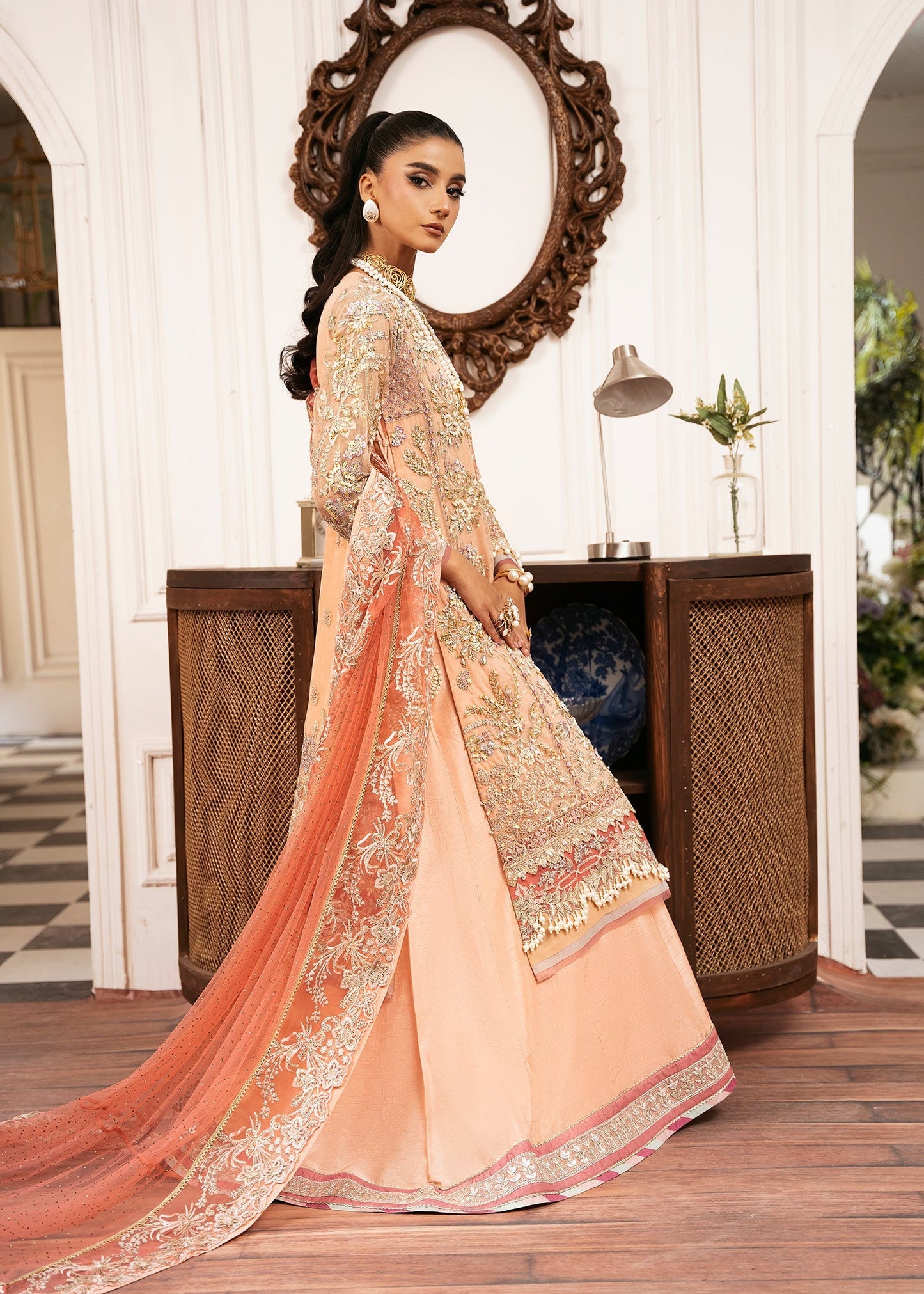 Inayat | Festive Formals |SUN-KISSED - Pakistani Designer Dress - by Inayat - Type : Ladies Clothes - 100% Original at Saira Sultan