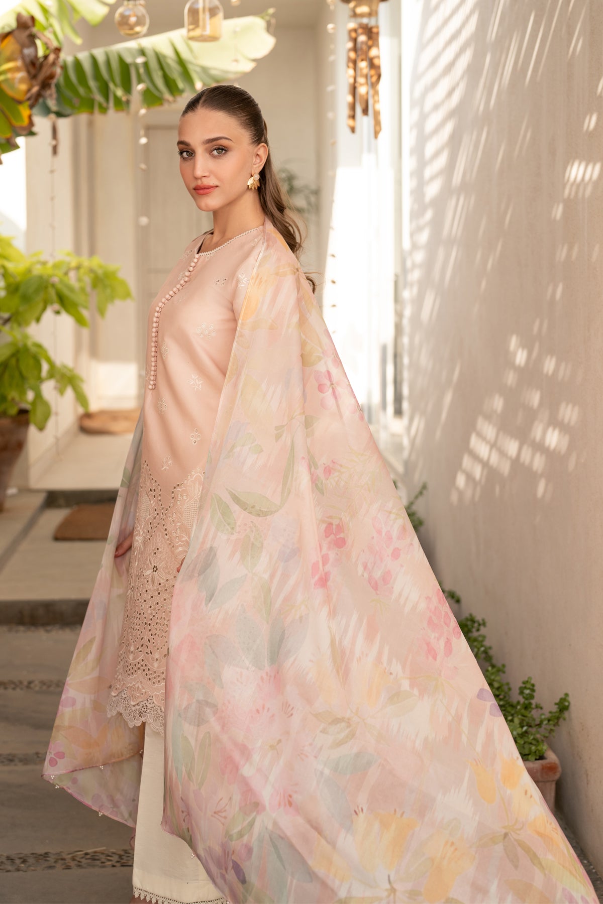 Xenia Formals | Summer Away 25 | FLAMINGO S Pale Peach Lawn