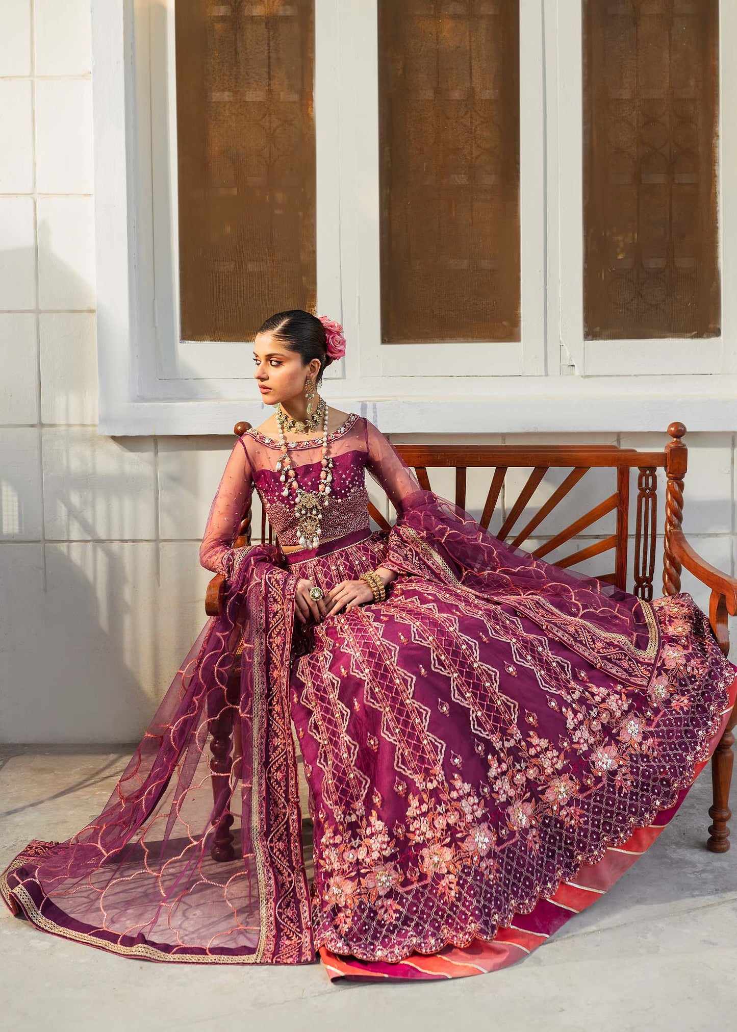 Shurooq | Zara Edit 24 | Ankahi L Magenta Net