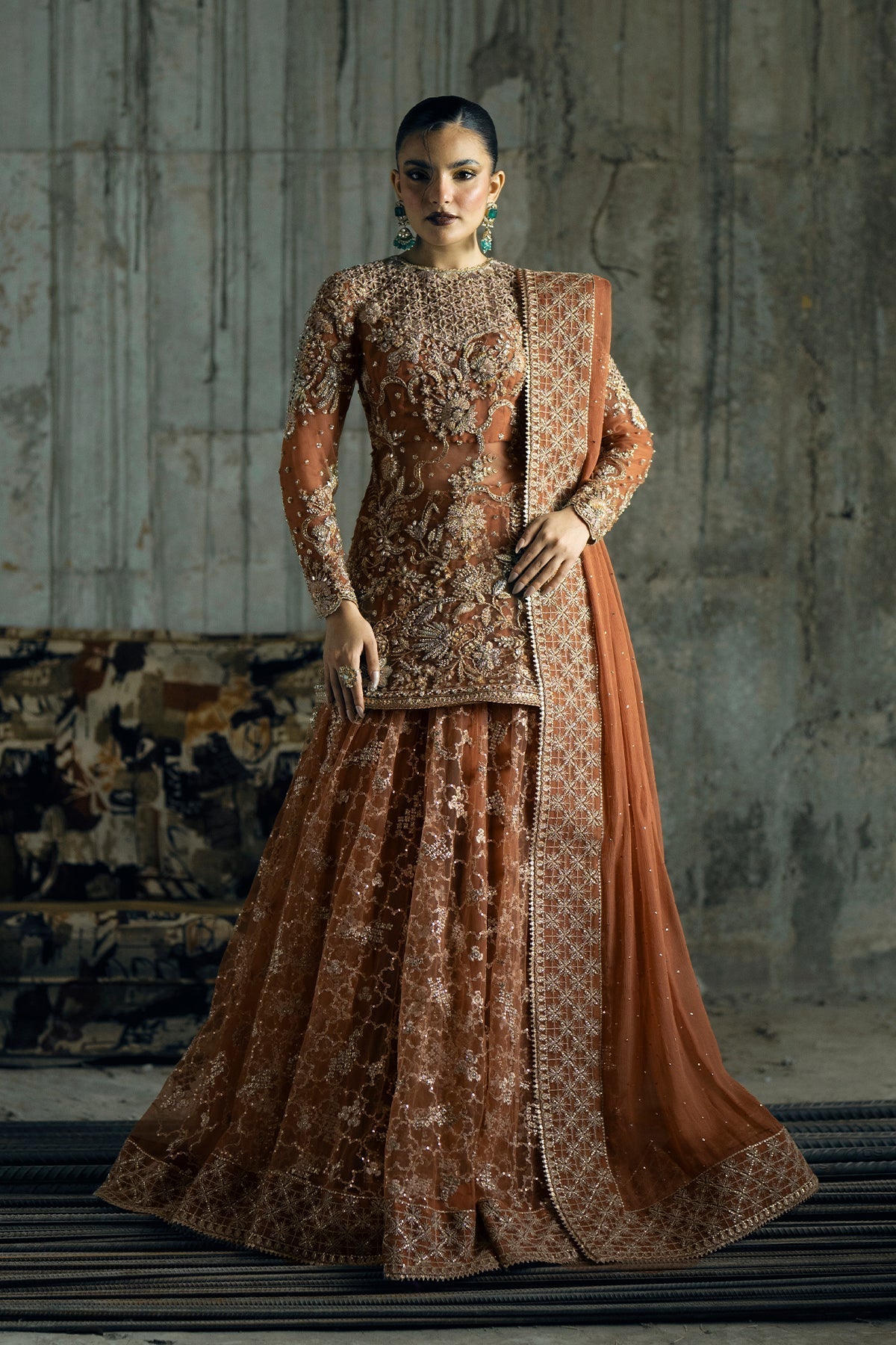 Nyra | The Couture Chapter | Revah - Pakistani Designer Dress - by Nyra - Type : Ladies Clothes - 100% Original at Saira Sultan