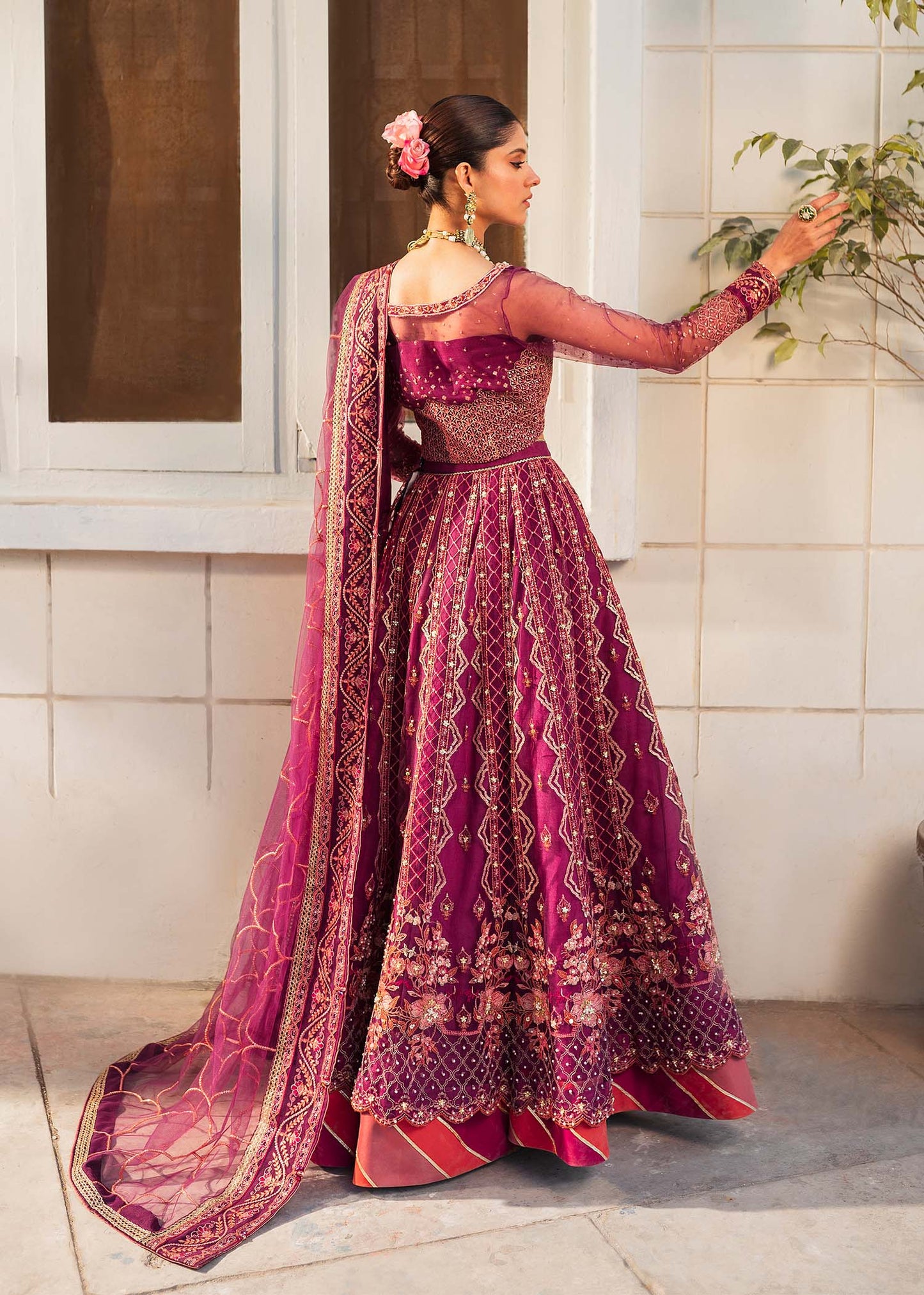 Shurooq | Zara Edit 24 | Ankahi S Magenta Net