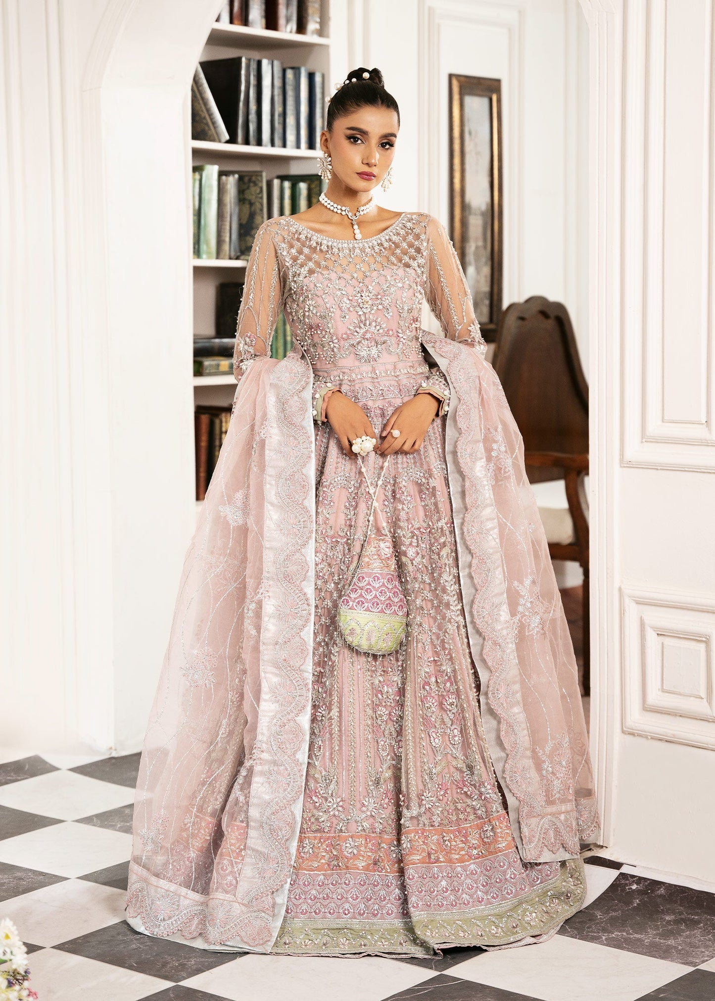 Inayat | Festive Formals | ROSABELLE - Pakistani Designer Dress - by Inayat - Type : Ladies Clothes - 100% Original at Saira Sultan
