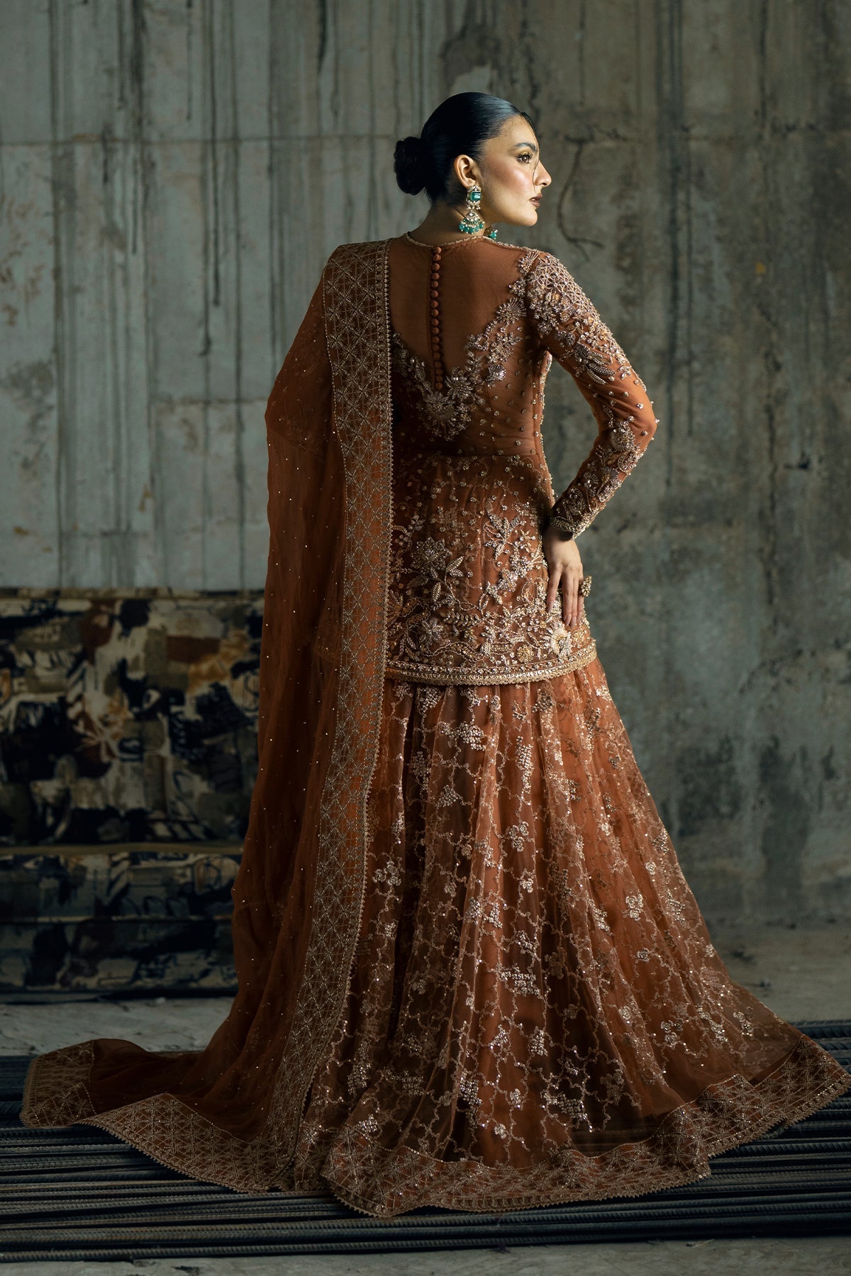 Nyra | The Couture Chapter | Revah - Pakistani Designer Dress - by Nyra - Type : Ladies Clothes - 100% Original at Saira Sultan