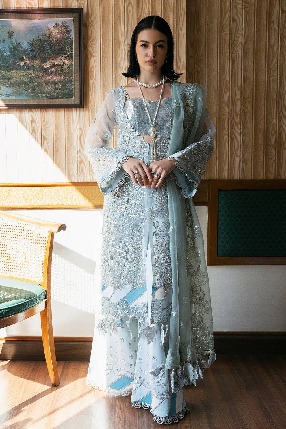 Saad Shaikh | Fleurie Vol 2 | Lyla - Pakistani Designer Dress - by Saad Shaikh | Type: Formal - 100% Original at Saira Sultan