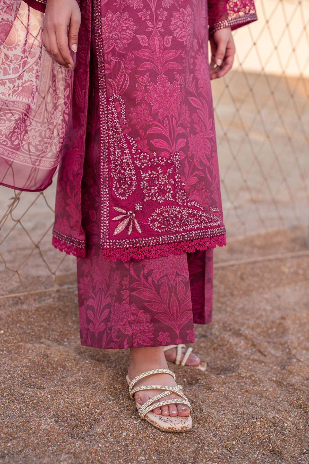 Xenia Formals | Summer Away 25 | VINHO M Vibrant Pink Lawn