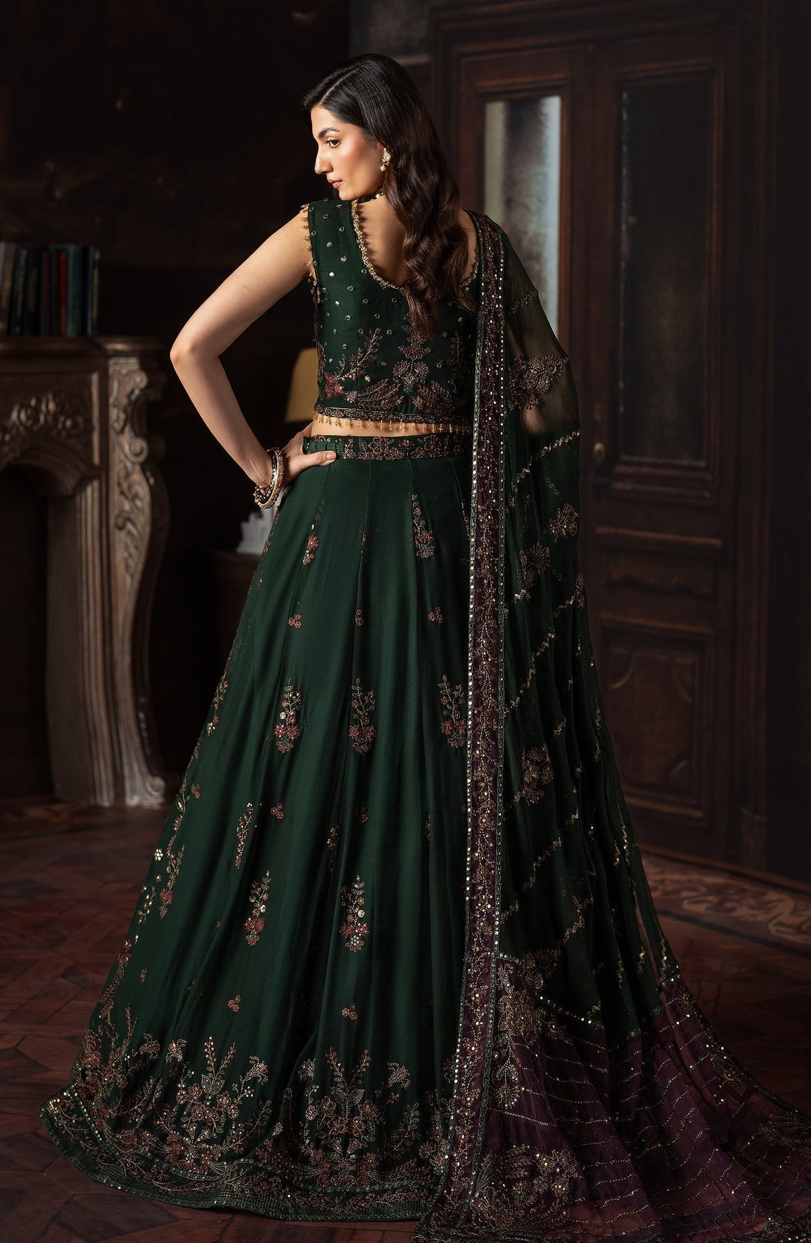Zarif | Rouge Formals | ZRW 01 ELIZABETH - Pakistani Designer Dress - by Zarif | Type: Formal - 100% Original at Saira Sultan