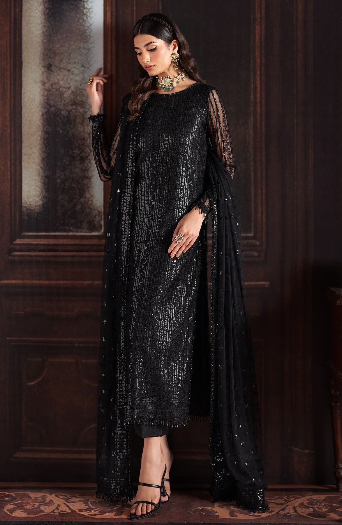 Zarif | Rouge Formals | ZRW 06 FRANCES - Pakistani Designer Dress - by Zarif | Type: Formal - 100% Original at Saira Sultan