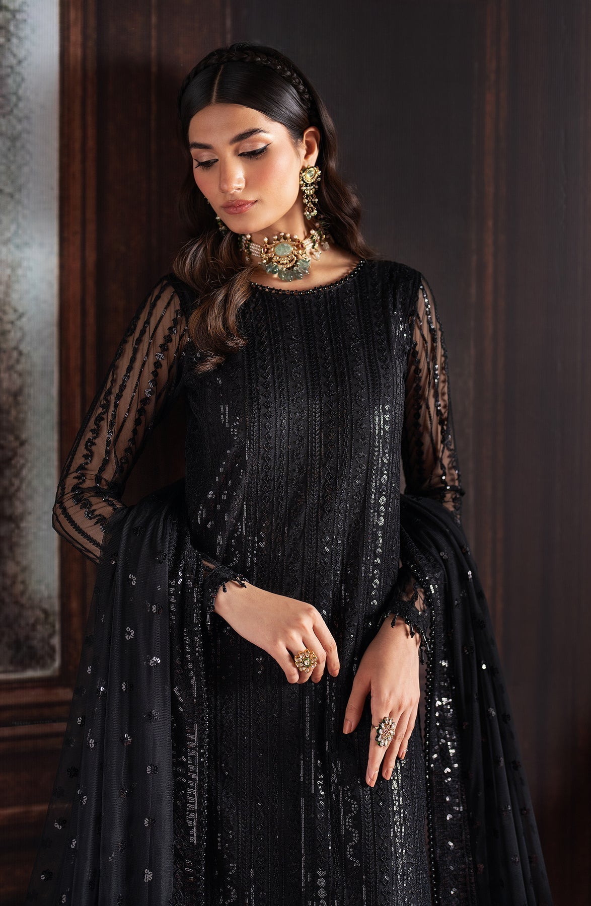 Zarif | Rouge Formals | ZRW 06 FRANCES - Pakistani Designer Dress - by Zarif | Type: Formal - 100% Original at Saira Sultan