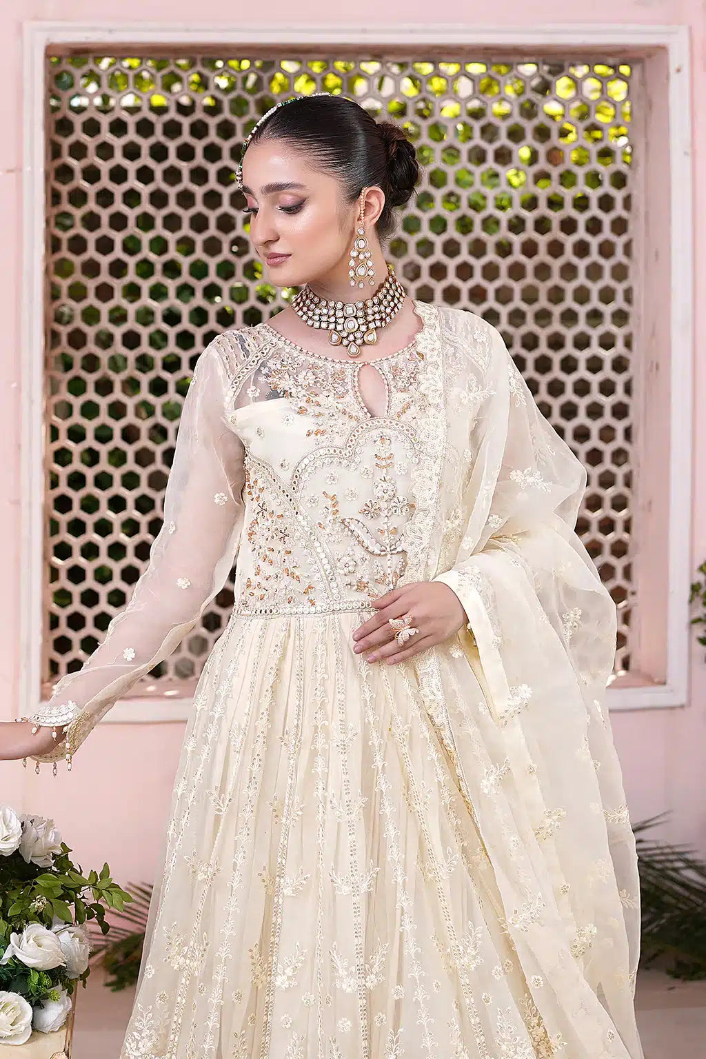 Marymas | Lemilsa Formals 23 | L-701 - Pakistani Designer Dress - by Maryams | Type: Formal - 100% Original at Saira Sultan