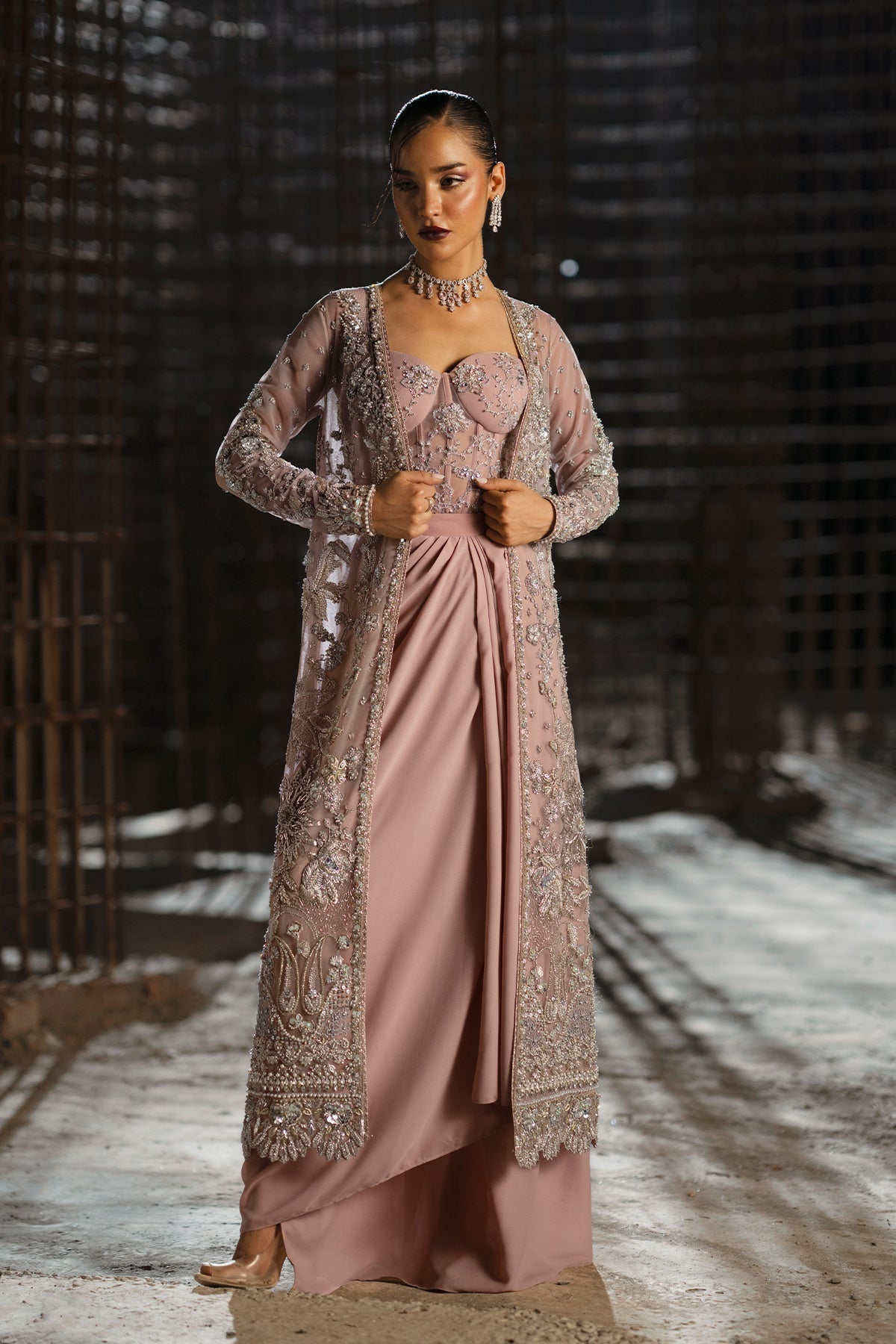 Nyra | The Couture Chapter | Elvyn - Pakistani Designer Dress - by Nyra - Type : Ladies Clothes - 100% Original at Saira Sultan