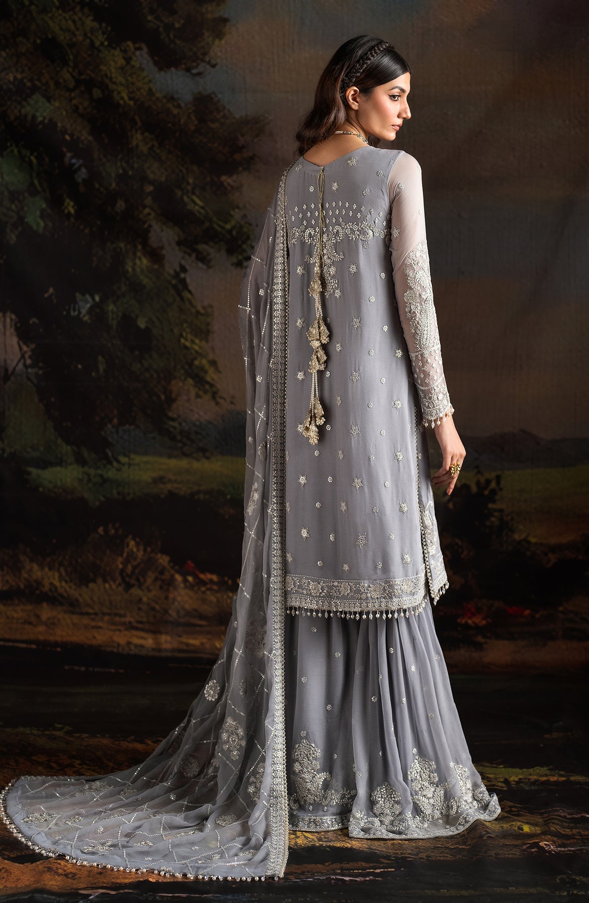 Zarif | Rouge Formals | ZRW 03 ADELINE - Pakistani Designer Dress - by Zarif | Type: Formal - 100% Original at Saira Sultan