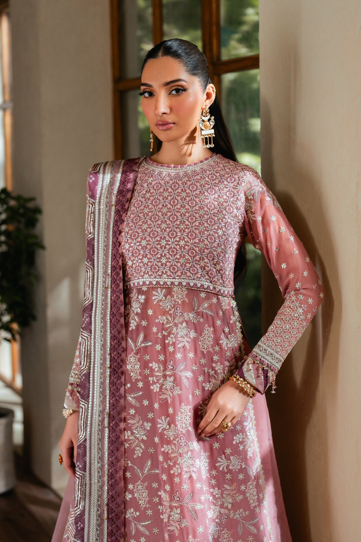 Xenia Formals | Niran Formals | LUMINA XL Powder Pink Chiffon