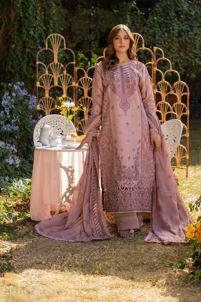 Florent | Chikankari Eid 25 | FLC- 6B XS Brownish Pink Lawn