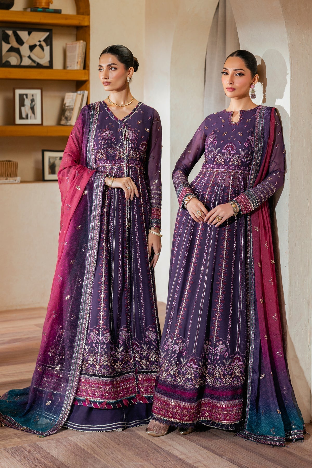 Xenia Formals | Niran Formals | SOURATI XL Dark Purple Gown