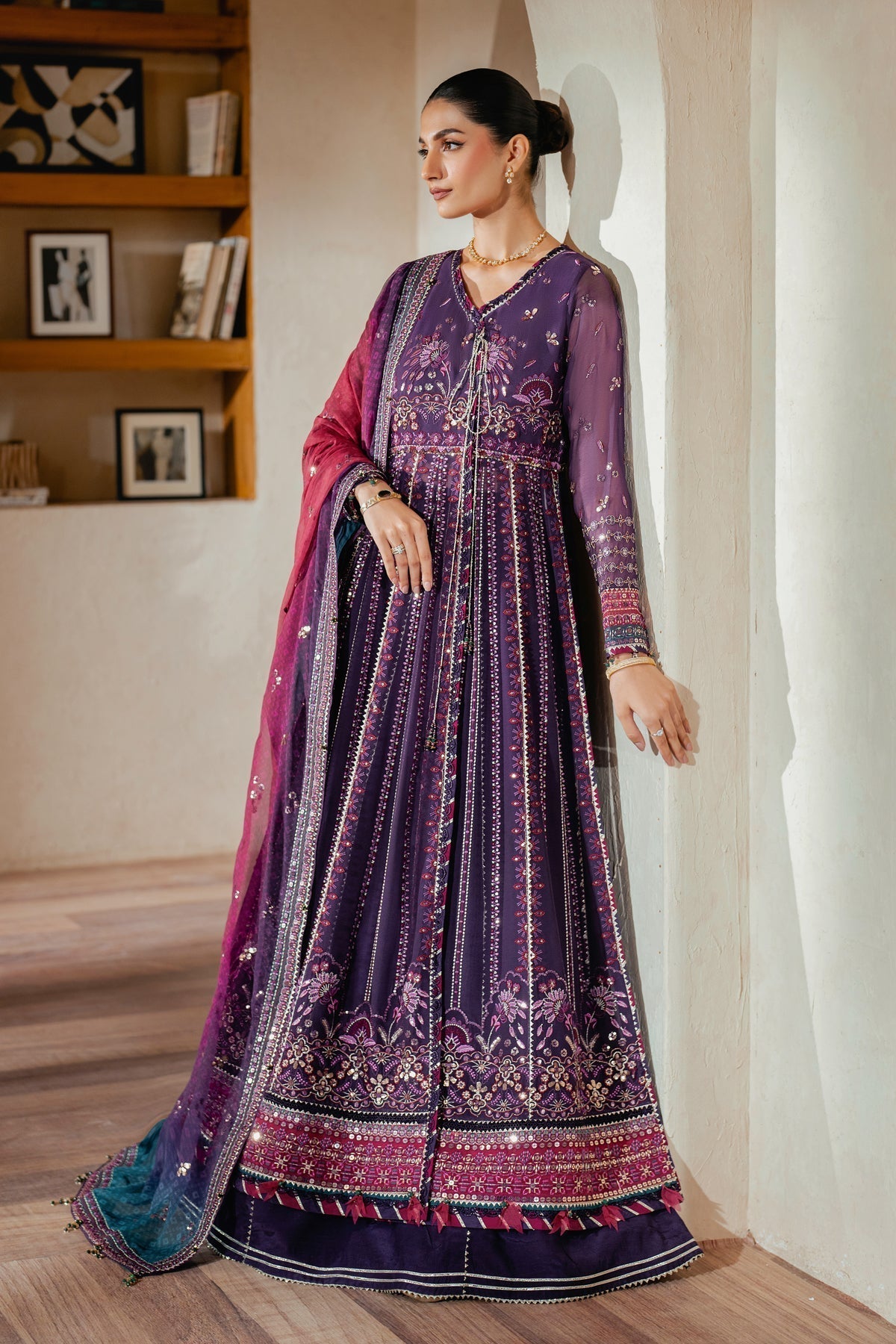 Xenia Formals | Niran Formals | SOURATI S Dark Purple Gown