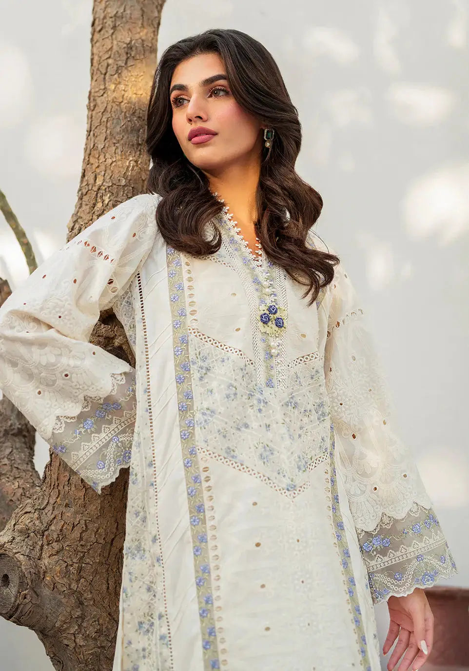 Zarqash | Belle Ame 24 | BL 002 Rosettes - Pakistani Designer Dress - by Zarqash | Type: Luxury - 100% Original at Saira Sultan