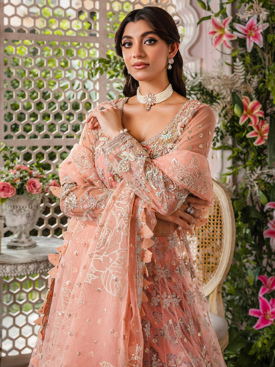 Faiza Faisal | Heeriye Luxury Formals | Mira - Pakistani Designer Dress - by Faiza Faisal | Type: Formal - 100% Original at Saira Sultan