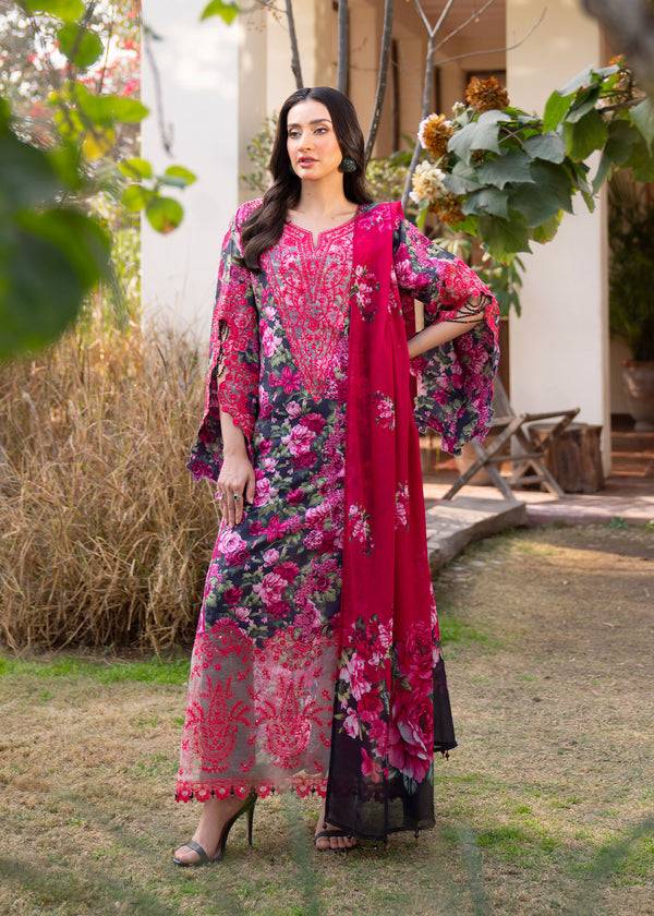Myeesha | Lamhay Luxury Lawn 25 | Naghma - Pakistani Designer Dress - by Myeesha | Type: Ladies Clothes - 100% Original at Saira Sultan