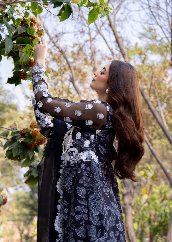 Myeesha | Lamhay Luxury Lawn 25 | Chandni - Pakistani Designer Dress - by Myeesha | Type: Ladies Clothes - 100% Original at Saira Sultan