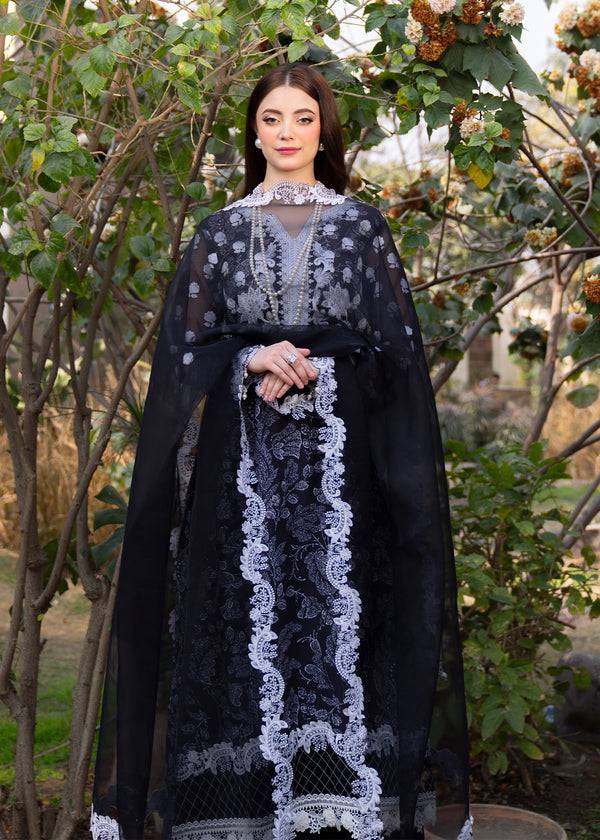 Myeesha | Lamhay Luxury Lawn 25 | Chandni - Pakistani Designer Dress - by Myeesha | Type: Ladies Clothes - 100% Original at Saira Sultan