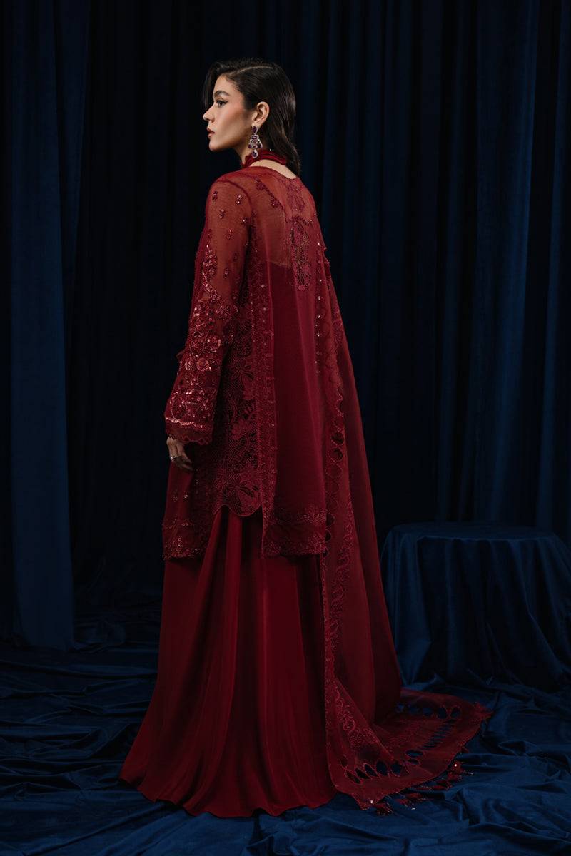 Qalamkar | Luxe Pret | CR-04 RIYA - Pakistani Designer Dress - by Qalamkar | Type: Formal - 100% Original at Saira Sultan