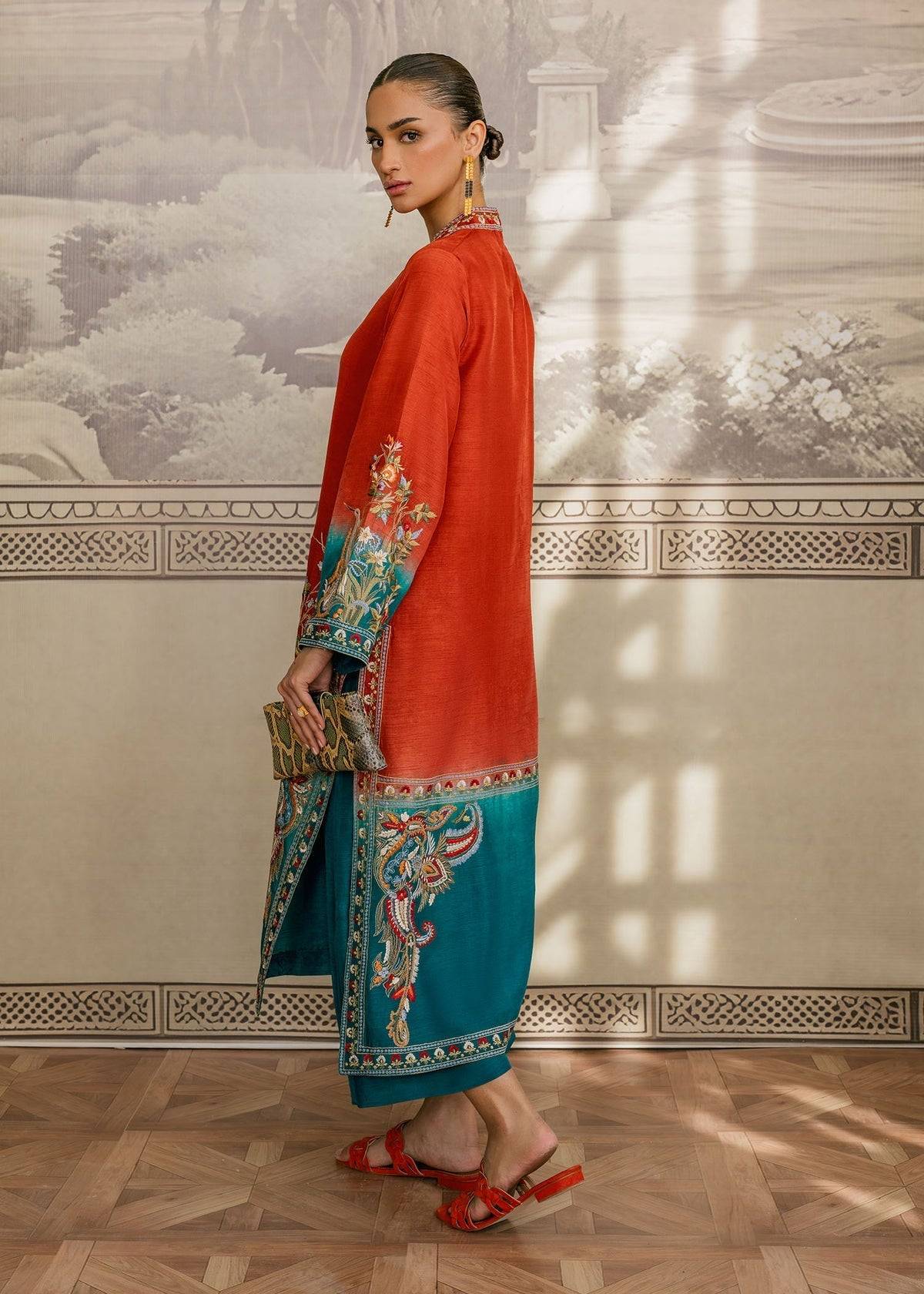 Mahgul | Samara Pret | Jade Sun - Pakistani Designer Dress - by Mahgul | Type: Ladies Clothes - 100% Original at Saira Sultan